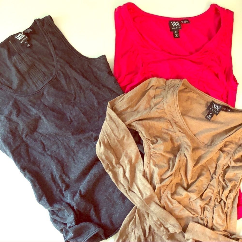 worth•3-shirt bundle